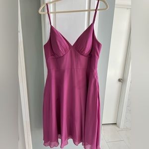 Azazie Very Berry Emmy Bridesmaid Dress, size A10